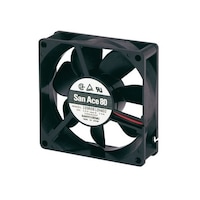 サンヨウデンキ K 軸流ファン 電源電圧:12 V dc DC 80 x 80 x 25mm 109R0812G401 109R0812G401 1個