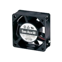 サンヨウデンキ K 軸流ファン 電源電圧:12 V dc DC 60 x 60 x 25mm 109R0612J401 109R0612J401 1個
