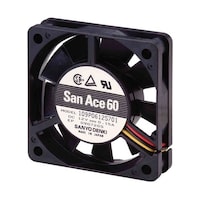 サンヨウデンキ K 軸流ファン 電源電圧:24 V dc DC 60 x 60 x 15mm 109P0624H7D01 109P0624H7D01 1個