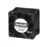 サンヨウデンキ K 軸流ファン 電源電圧:12 V dc DC 60 x 60 x 38mm 9GA0612P1K03 9GA0612P1K03 1個