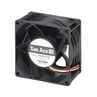 サンヨウデンキ K 軸流ファン 電源電圧:24 V dc DC 80 x 80 x 38mm 9GV0824P1G031 9GV0824P1G031 1個