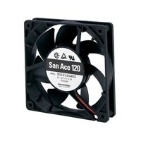 サンヨウデンキ K 軸流ファン 電源電圧:24 V dc DC 119 x 119 x 25mm 9G1224E401 9G1224E401 1個
