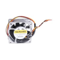 サンヨウデンキ K 軸流ファン 電源電圧:12 V dc DC 60 x 60 x 25mm 9LG0612P4H001 9LG0612P4H001 1個