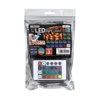 ヤザワ テープライト レインボーリモコン付き 2m TPL012RRB TPL012RRB 1個