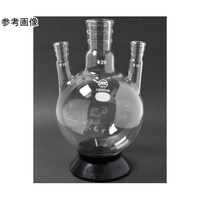日本理化学器械 三頭フラスコ 側管角度