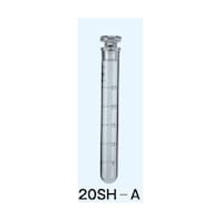 日本理化学器械 試験管 丸底 白 最小目盛5mL 25mL TS19・径20×全高165mm 20SHA 65867077 1個