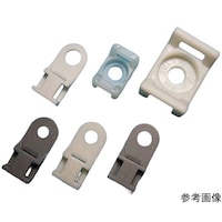 デンカエレクトロン ネジ式結束バンド固定具 【DK】 薄灰色 100個入 DK1.5