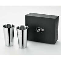 旭 サス2重ストレートカップ 270mL 2客セット 1セット(2個入) SCW142P 1セット