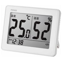 ノア精密 温度湿度計 スカイ ホワイト TH109 WHZ