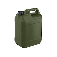 アズワン 5L ポリタンク(遮光性/モスグリーン/ノズル無/5個 EA508AT332B EA508AT332B 1セット