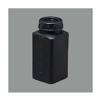 アズワン 70x70x153mm/ 500ml 角型ポリ容器(遮光/10個 EA508AK54B EA508AK54B 1セット