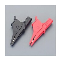 アズワン ワニ口クリップ EA707A67 EA707A67 1セット