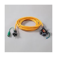 アズワン 15A x 5m 延長コード(防塵キャップ・アース付) EA815GS5A EA815GS5A 1台