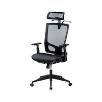 アズワン ビジネスチェアー(ブラック) EA956