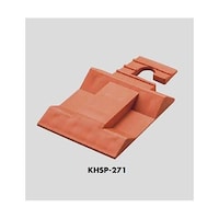 アズワン 164x271x 30mm タイヤストッパー(パレットトラック用) EA984VA101 EA984VA101 1個