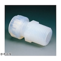 フロンケミカル PFA メイル・コネクター(貫通穴タイプ)SFH3/8R3/8BT NR1067010