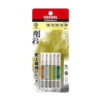 ベッセル トルクスイジリ止剛彩ビット 5本組 GS5P33 GS5P33 1組