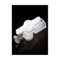 Nordson MEDICAL ディスポ2方ルアーストップコック メスルアーハブ オスルアーロックリング 5個入 VSC2FMR 1袋