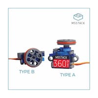 M5Stack Servo Kit 360° M5STACKA076C M5STACKA076C 1個