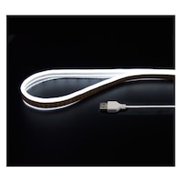 JTT USBネオンチューブライト(2m、ホワイト) NEONLT2MWH NEONLT2MWH 1個