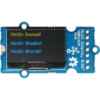 Seeed GroveOLEDイエロー&ブルーディスプレイ0.96インチ 104020249 104020249 1個