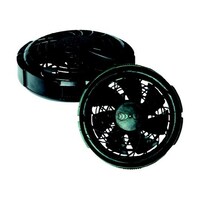 空調服 薄型ファンブラック (2個) FAN2300B FAN2300B 1セット