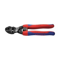 KNIPEX 200mm ミニクリッパー(強力型/20度ベント)リセス付 7142200 7142200 1丁