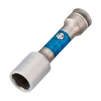 TONE インパクト用プロテクター付クイックフィット薄形ロングホイルナットソケット(自動車整備用) 対辺寸法17mm 3APQF17LN 3APQF17LN 1個