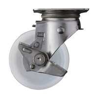 ハンマーキャスター SUS サイドSP付 ナイロン車100mm 313SN100 313SN100 1個