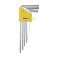 ミトロイ(水戸工機) L型ホローレンチ ボールポイント ネオ ホルダー8本組 HBL800N HBL800N 1セット