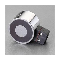 アズワン DC24V/φ 50mm/1000N 電磁マグネットホルダー EA984CM4 EA984CM4 1個