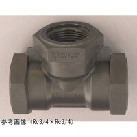 アズワン PP ネジ継手 ポリチーズソケット Rc3/4×Rc3/4 PT20 PT20 1個