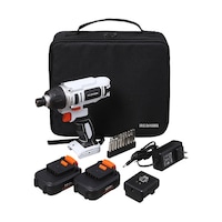 アイリスオーヤマ ソフトケース付き充電式インパクトドライバ JID80C 1個