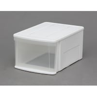 アイリスオーヤマ チェストI ホワイト/クリア 内寸:320×459×230mm 3個 MD
