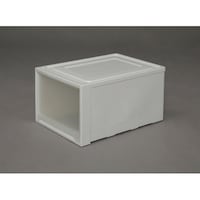 アイリスオーヤマ ロングチェスト ホワイト/クリア 内寸:295×475×245mm 3個 MG5330