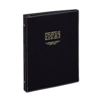 レイメイ藤井 ブロス20穴バインダー ブラック BRE161B BRE161B 1冊