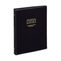 レイメイ藤井 ブロス30穴バインダー ブラック BRE200B BRE200B 1冊