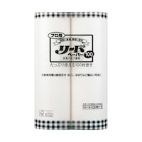 ライオンハイジーン プロ用リードペーパー100 大サイズ 2ロール×8個入 PTGL*LTL 1ケース