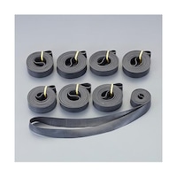 アズワン 20x1000mm 平ゴムロープ(8本) EA628WL46 EA628WL46 1セット