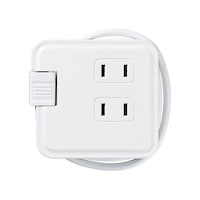 ヤザワ AC100V/0.6m 3口タップ(巻取式) EA940CD118 EA940CD118 1個