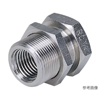 ピスコ SUS316締付継手 隔壁ソケット 接続口径Rc1/8 NSMFF01