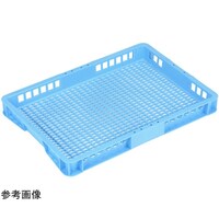 岐阜プラスチック工業 トレー、めんコンテナー イエロー 外寸(mm):630×440×64 内寸(mm):590×400×58 T12 Y 1個