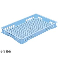 岐阜プラスチック工業 トレー、めんコンテナー イエロー 外寸(mm):703×464×79 内寸(mm):661×424×70 T20 Y 1個