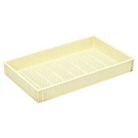 岐阜プラスチック工業 トレー・めんコンテナー 外寸(mm):570×353×82 内寸(mm):543×324×70 MK11 I 1個