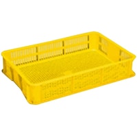 岐阜プラスチック工業 リステナー イエロー 外寸(mm):630×440×117 内寸(mm):589×399×110 MB10 Y 1個