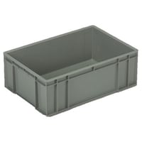 岐阜プラスチック工業 プラテナー グレイ 外寸(mm):655×445×225 内寸(mm):615×405×218 B55 GY 1個