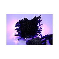 アズワン LEDストレートライト 100球 10m 紫 黒ケーブル LXS10010M100V8TCY10RMYCRBKM LXS10010M100V8T 1式