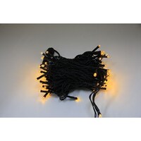 アズワン LEDストレートライト 100球 10m 黄色 黒ケーブル LXS10010M100V8TCY10RMYCRBKY LXS10010M100V8T 1式