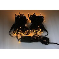 アズワン LEDストレートライト 200球 20m 黄色 黒ケーブル LXS20020M100V8TCY5RMYCRBKM LXS20020M100V8T 1式