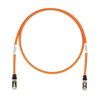 パンドウイットコーポ CAT6A/CAT6 シールドパッチコード 4m オレンジ STP6X4MOR 1本